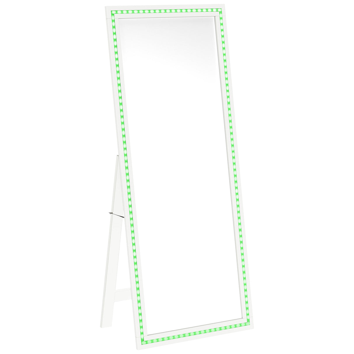 Windrose Standing Mirror with LED Lighting