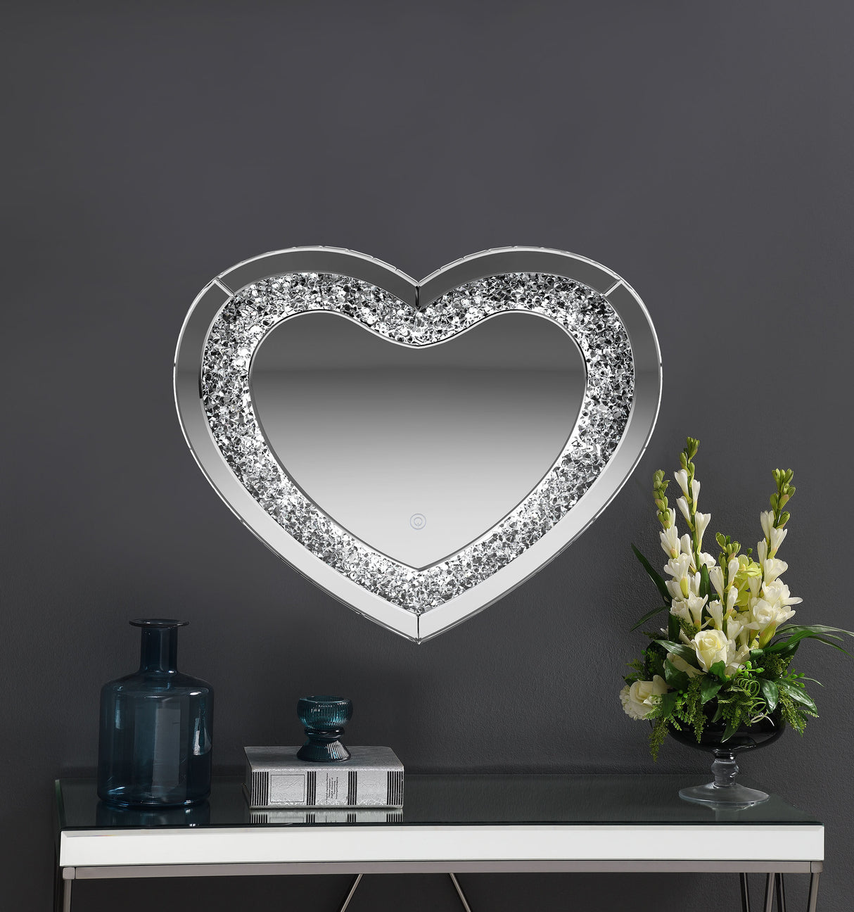 Aiko Wall Mirror with LED Lighting