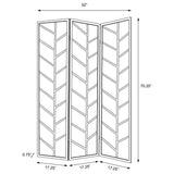 Mila Three-Panel Room Divider
