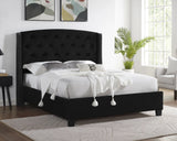 EVA King Bed Black Velvet image