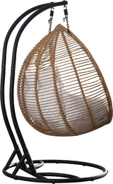 Tarzan Natural Color Outdoor Patio Double Swing Chair