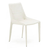 Halo - Modern Saddle Leather Dining Chair Set of Two