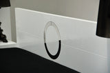 Ovidius - Modern White Crocodile Lacquer Bed