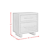 Brisbane UPH Bedroom Set with Boucle Beige and LED