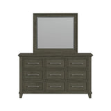 Canterbury Dresser and Mirror Set