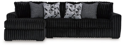 Midnight-Madness Sectional Sofa with Chaise - galleria furniture outlet