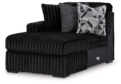 Midnight-Madness Sectional Sofa with Chaise - galleria furniture outlet