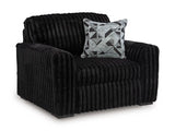 Midnight-Madness Oversized Chair