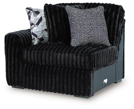 Midnight-Madness Sectional - galleria furniture outlet