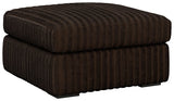 Midnight-Madness Oversized Accent Ottoman