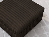 Midnight-Madness Oversized Accent Ottoman