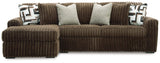 Midnight-Madness Sectional Sofa with Chaise