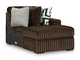 Midnight-Madness Sectional with Chaise - galleria furniture outlet