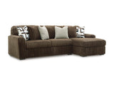 Midnight-Madness Sectional Sofa with Chaise