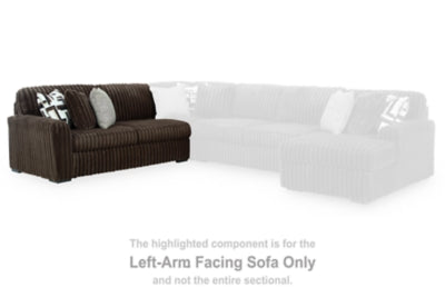 Midnight-Madness Sectional with Chaise - galleria furniture outlet