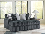Midnight-Madness Super Chaise - galleria furniture outlet
