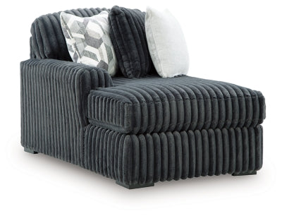 Midnight-Madness Sectional with Chaise - galleria furniture outlet