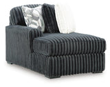 Midnight-Madness Sectional Sofa with Chaise