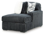 Midnight-Madness Sectional with Chaise