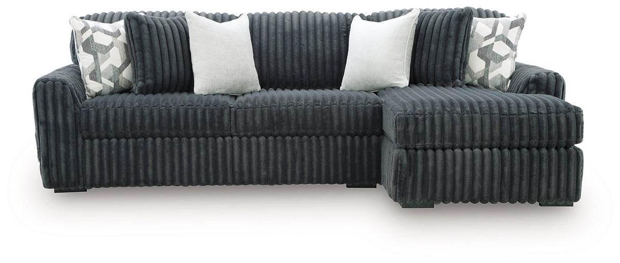 Midnight-Madness Sectional Sofa with Chaise