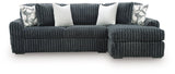 Midnight-Madness Sectional Sofa with Chaise