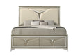Galaxy Home Samantha Queen Bed in Silver image