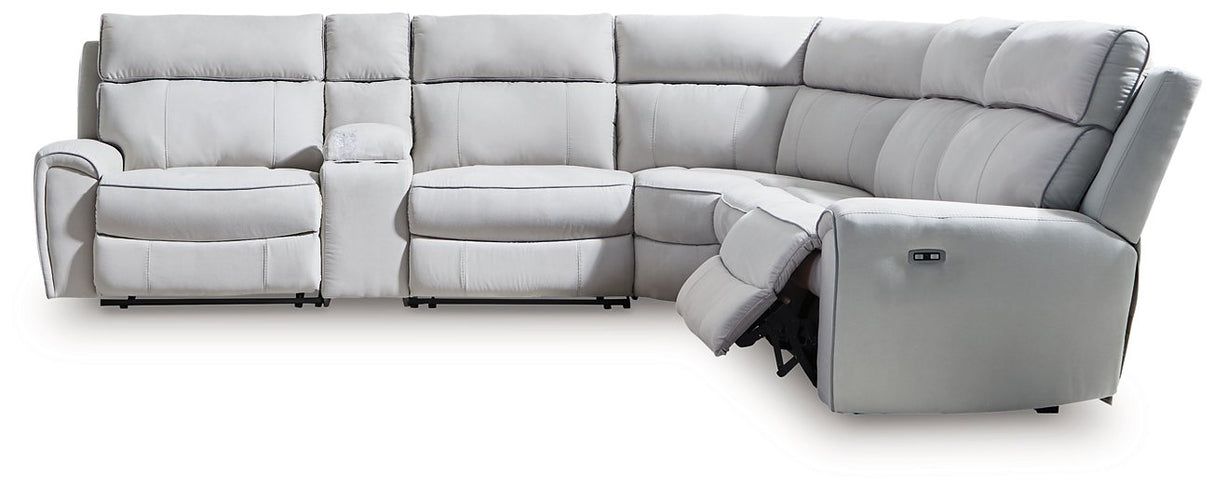 Social Pointe Power Reclining Sectional