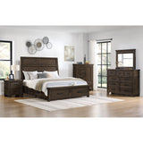 Colorado City Dresser and Mirror Set in Charcoal