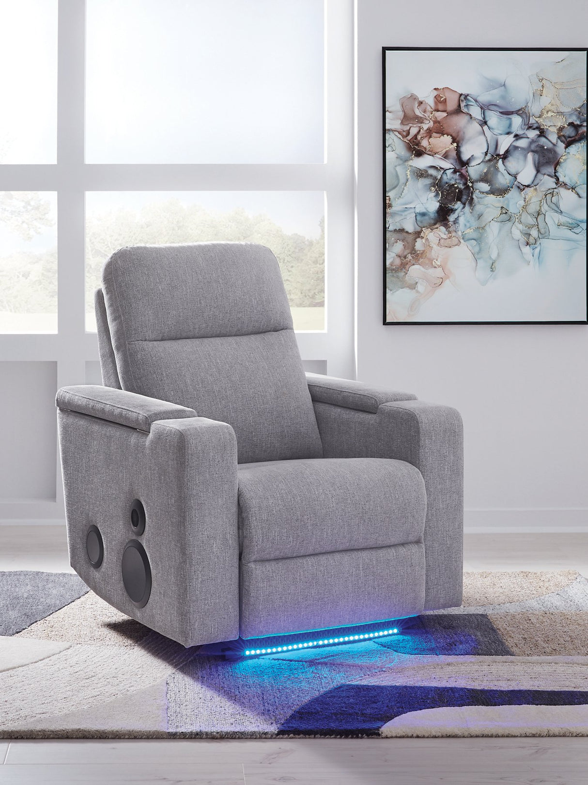 Pineland Power Glider Recliner with Audio System