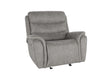 Kamari Glider Recliner W/Pwr Hr & Fr-Gray