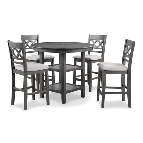 Cori Counter 5 Pc Set-Gray