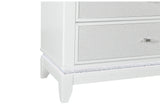 Alina White Dresser with LED