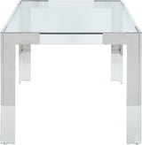Casper Rich Chrome Dining Table