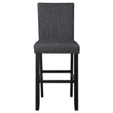CRISPIN GRANITE GRAY BAR CHAIR- (2/Ctn)