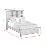Hampton Kids Bookcase Bedroom Set