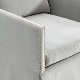 Delaney Fabric Swivel Chair