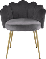 Claire Grey Velvet Dining Chair
