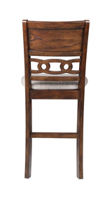 GIA 42" COUNTER DROP LEAF TABLE W/2 CHAIRS-CHERRY