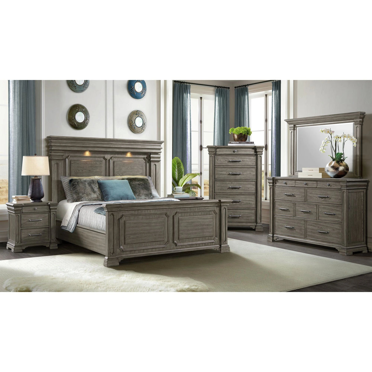 Kings Court Bed