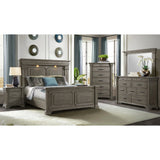 Kings Court Dresser & Mirror in Grey