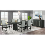 Donovan Upholstery Arm Chair Dark (2 Per Pack)