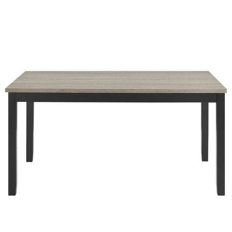 Daphne 5 Pc Natural 60" Dining Set W/Natural Chairs