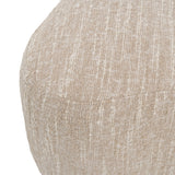 Spiro - Modern Beige Fabric Ottoman