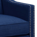 Erica 497 Chair W/Chrome Nails Heirloom Blue (ISTA 3)
