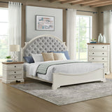 Eastwood Youth UPH Bedroom Set in Off-White