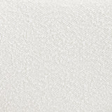 Portland Arm Chair with Snow White Fabric in Black (2 Per Carton)