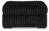 Midnight-Madness Oversized Accent Ottoman