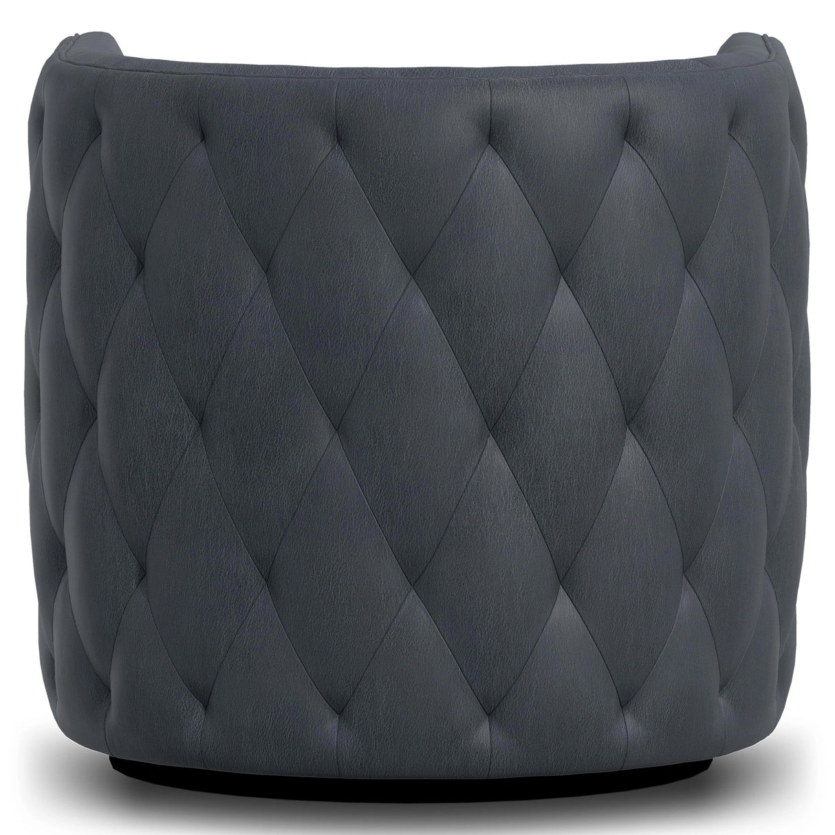 Palazzo Leather Swivel Chair Without Nails