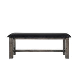 Nathan Bench W/Pu Padded Seat