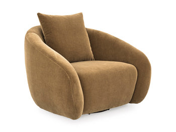 Yahya Swivel Accent Chair - galleria furniture outlet